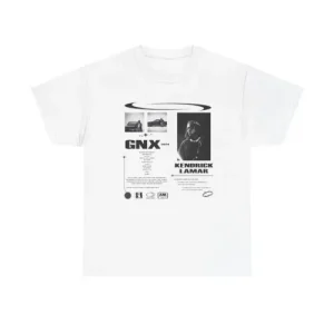 Kendrick Lamar's T-shirt says Drake - With the Printed Logo Of Drake On The Front Side