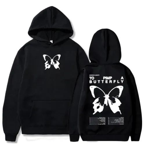 Kendrick Lamar To Pimp A Butterfly Hoodie - Official Kendrick Lamar Merchandise