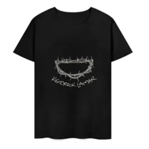 Vintage Tour Kendrick Lamar Shirt - Black Anime Graphic Tee