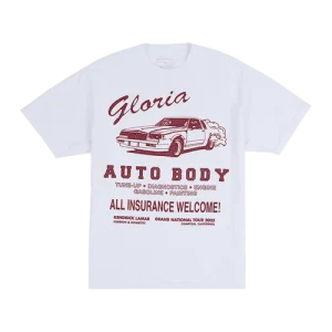 Auto Body Kendrick Lamar Shirt - With Red Auto Shop Prints
